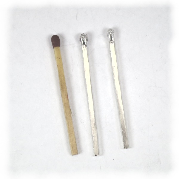 Sterling silver matchstick- match stick